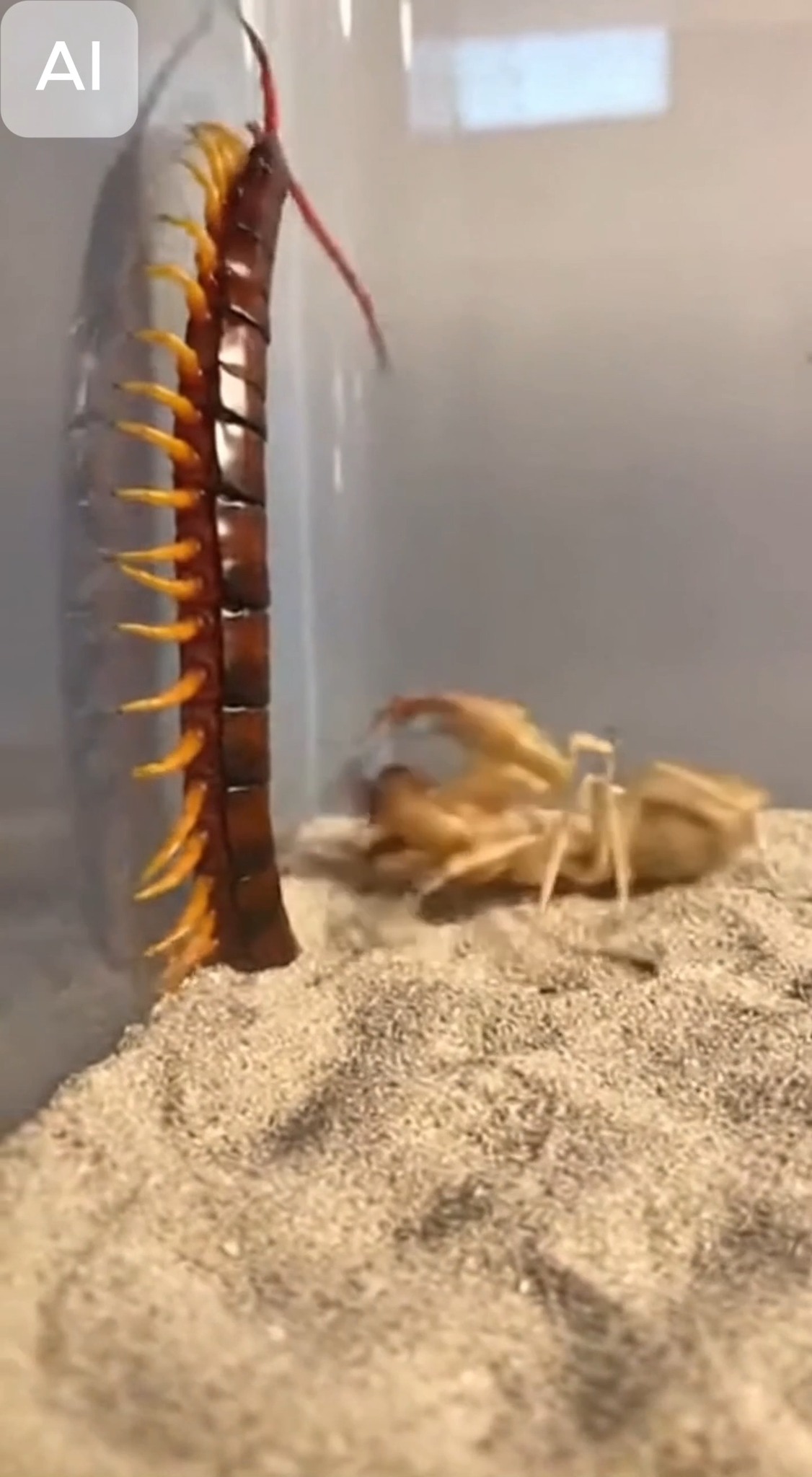 Desert dominance is decided by inches. The Giant Centipede makes its ...
