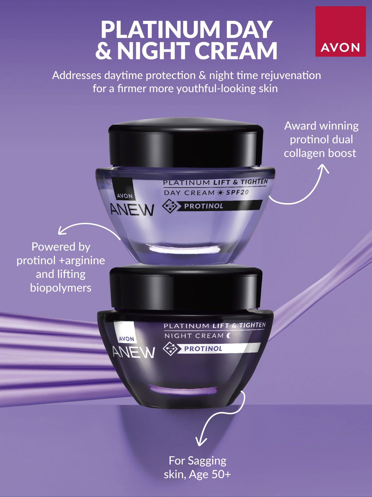 avon glutathione night cream review 💜 Round-the-Clock Skincare for Mature Skin 💜, The Anew Platinum Day & Creams work in perfect harmony to deliver firmer, more youthful-looking skin., ☀️ Day SPF 20 – Lifts and protects sport