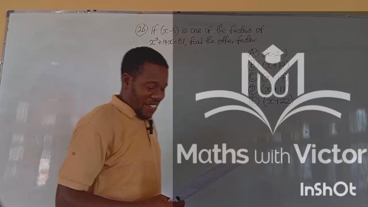 Maths with Victor | Nnewi