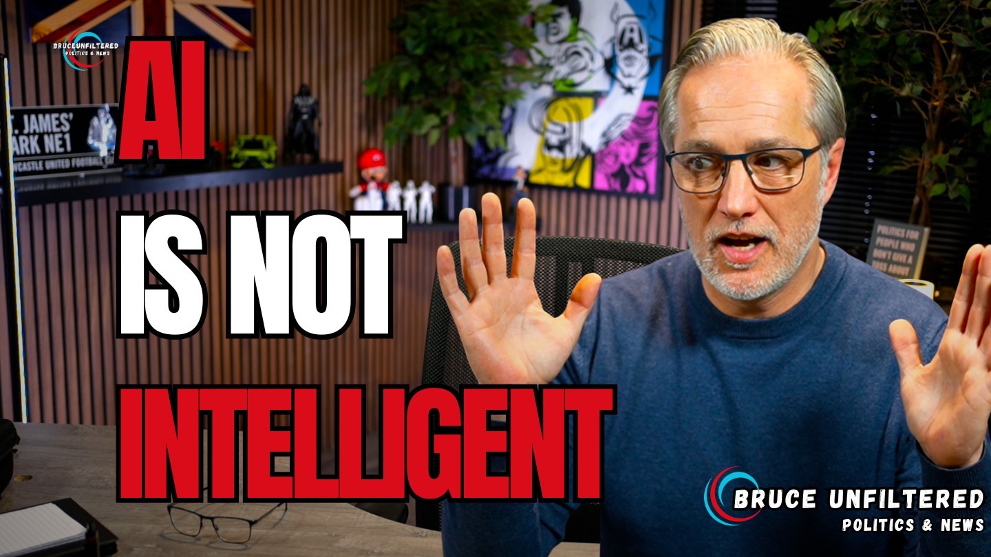 Artificial intelligence is not intelligent. It doesn’t think ...