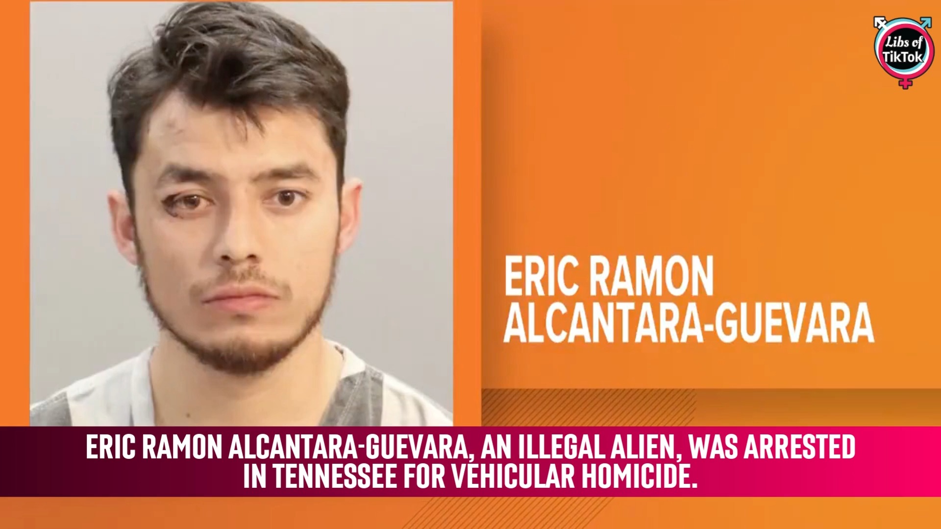 Eric Ramon Alcantara-Guevara, an ILLEGAL ALIEN, was arrested in ...