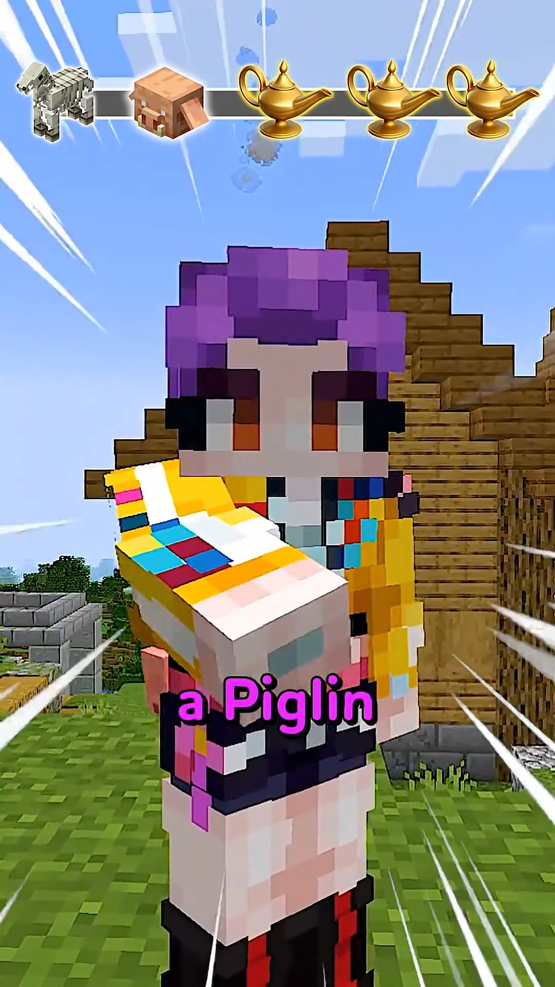 Rumi S Wishes or Get Banned #Minecraft #reels | Knoxy Gaming | Facebook