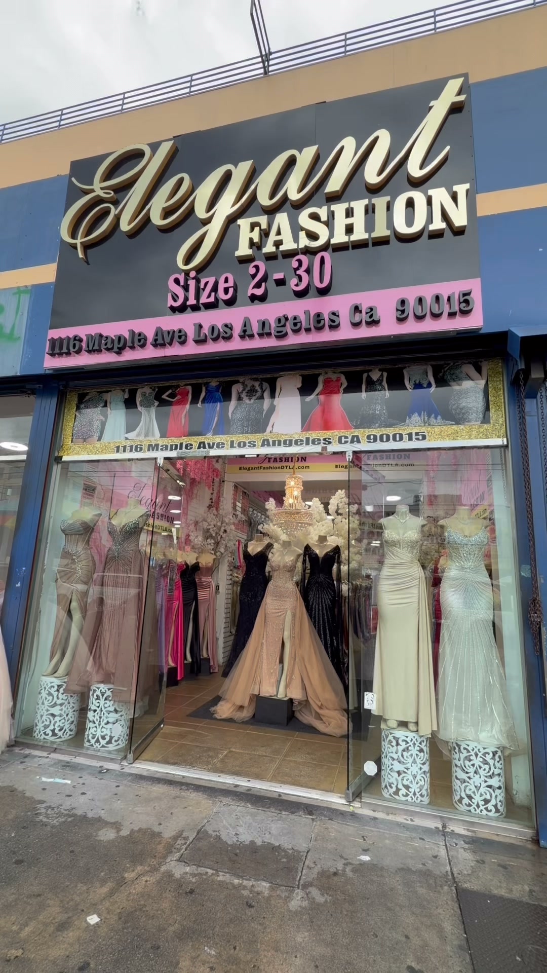 Elegant Fashion DTLA on Reels