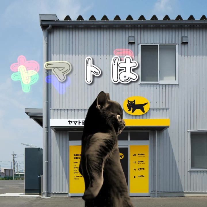 ぜひ知っていただきたいので、踊りながら繰り返し🐈🎶 クロネコヤマト