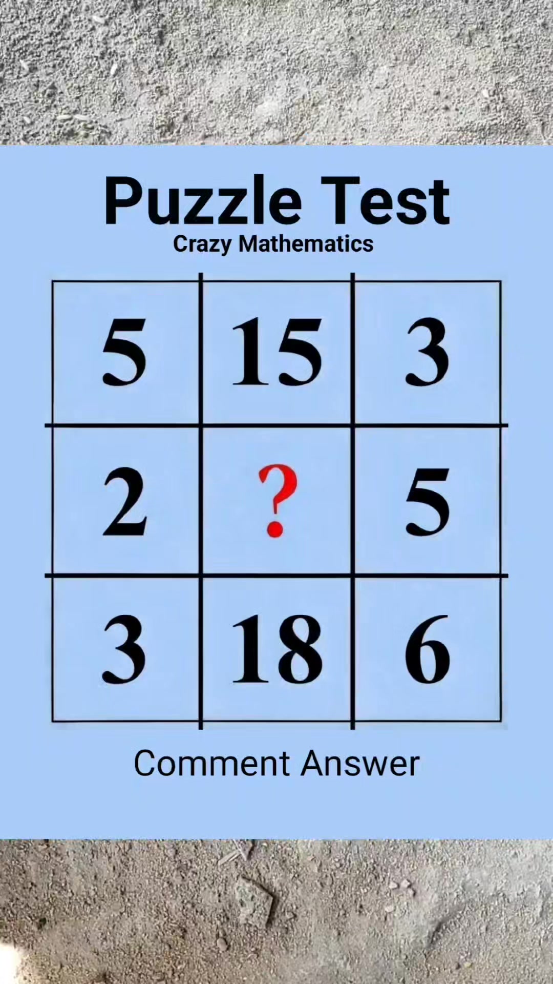 Let’s See How Many Geniuses Are Here Today #puzzle #mathpuzzle #reels # ...