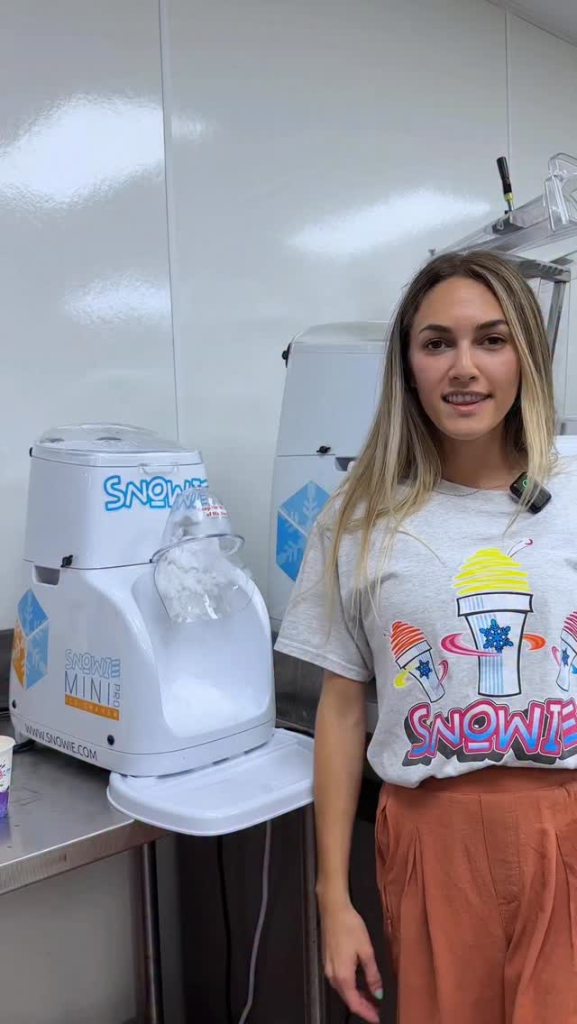 Your ice shaver is the heart of your shaved ice business! Snowie ice ...