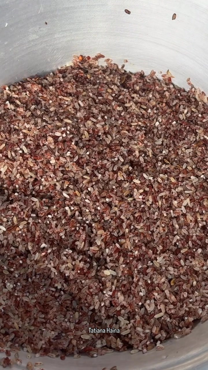 How to cook the perfect Local Ghanaian rice ( Kwenkwen ) #food #Ghana ...