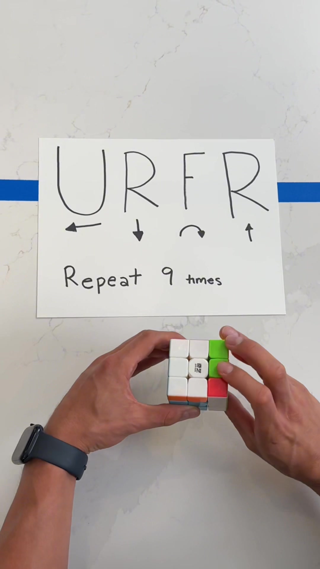 How to solve a rubix cube in seconds Rubiks algorithm This original ...