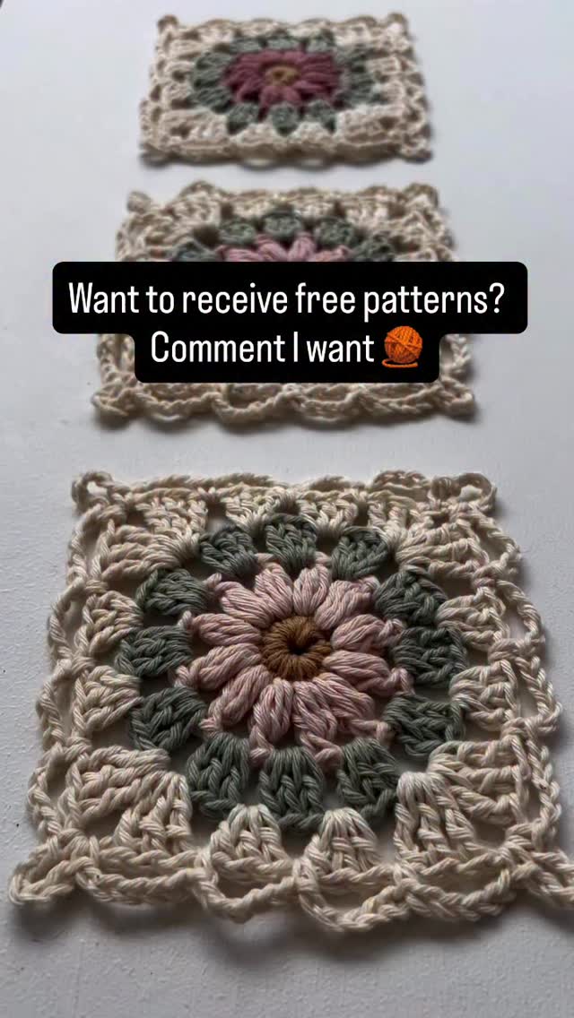 Free Crochet Patterns on Reels | Facebook