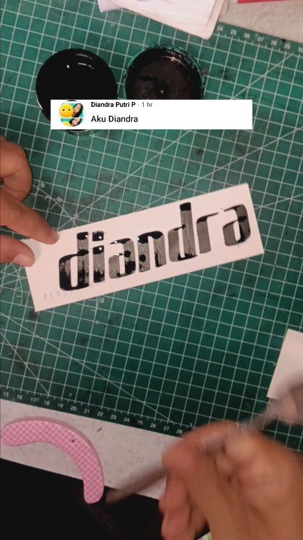 Diandra #nameart #tulisanindah #art #lettering | Romli Amaludin | Facebook