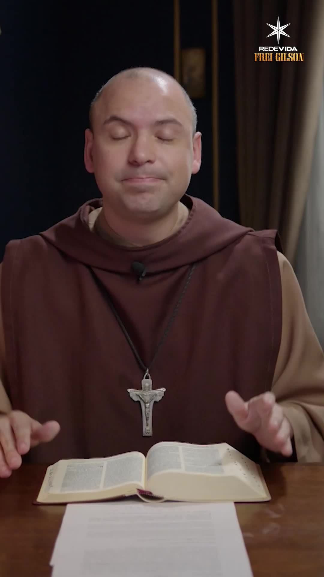 Quaresma com Frei Gilson na REDEVIDA! 🕒🙏 Prepare o seu coração para o ...