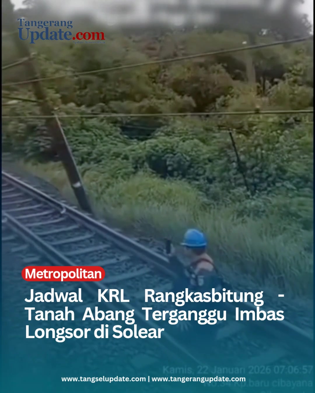 Perjalanan KRL Rangkas Bitung - Tanah Abang terganggu imbas adanya ...