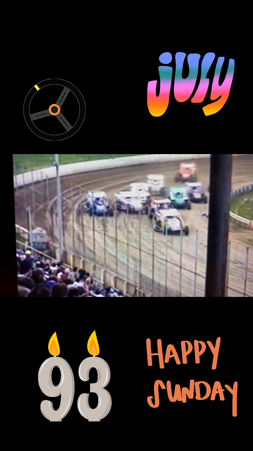 Some footage from July of 1993 show at Penn National featuring 4-20 lap ...