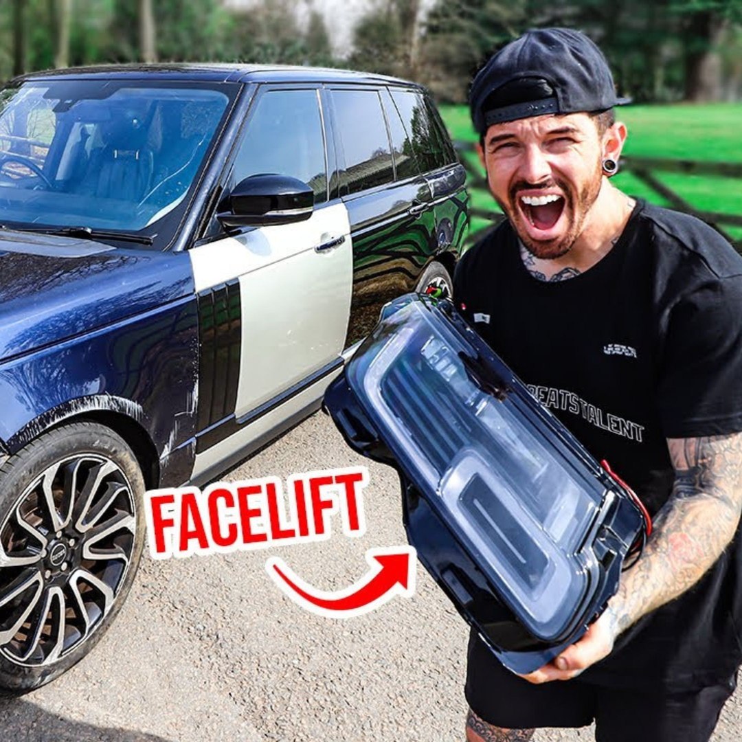 Giving My Range Rover A Facelift! | Installing A Facelift Bodykit On ...