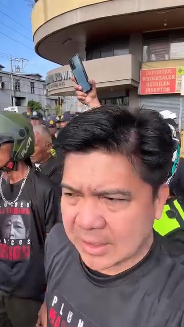 DUTERTE RIDERS NA NAGSAGAWA NG MOTORCADE CARAVAN SA CEBU, HINARANG ...