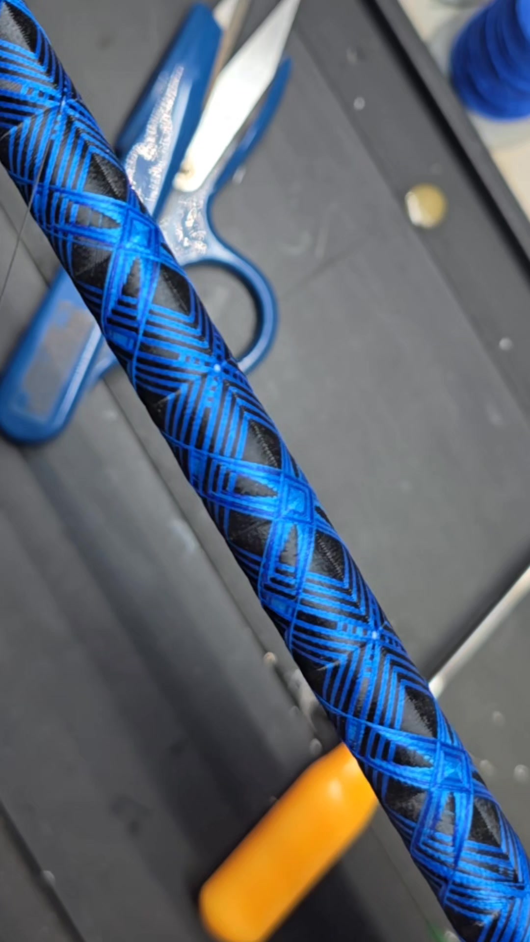 custom fishing pole wraps Mud Hole Rod Skinz Decorative Rod Cross wraps : r/rodbuilding
