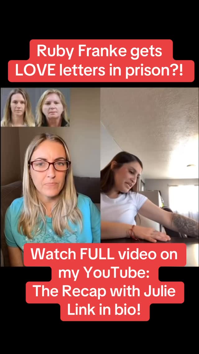 I interviewed an inmate that was behind bars with Ruby Franke and Jodi ...