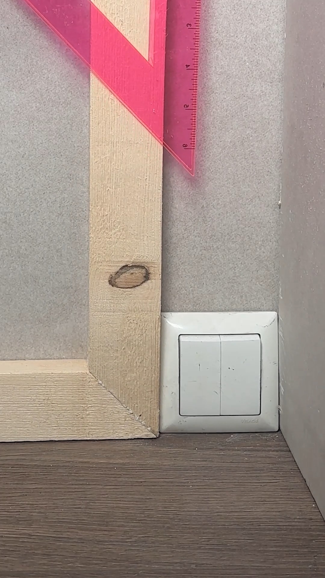 Genius baseboard cutting around sockets | Genius Club | Facebook
