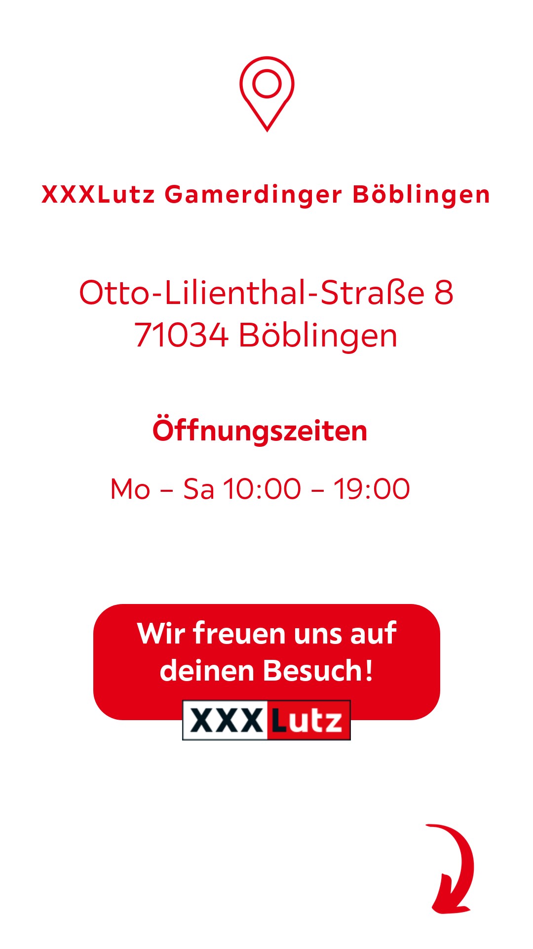 Möchtest du dich neu einrichten? Besuche jetzt dein XXXLutz Gamerdinger Möbelhaus in Otto-Lilienthal-Straße 8, 71034 Böblingen. | XXXLutz Deutschland