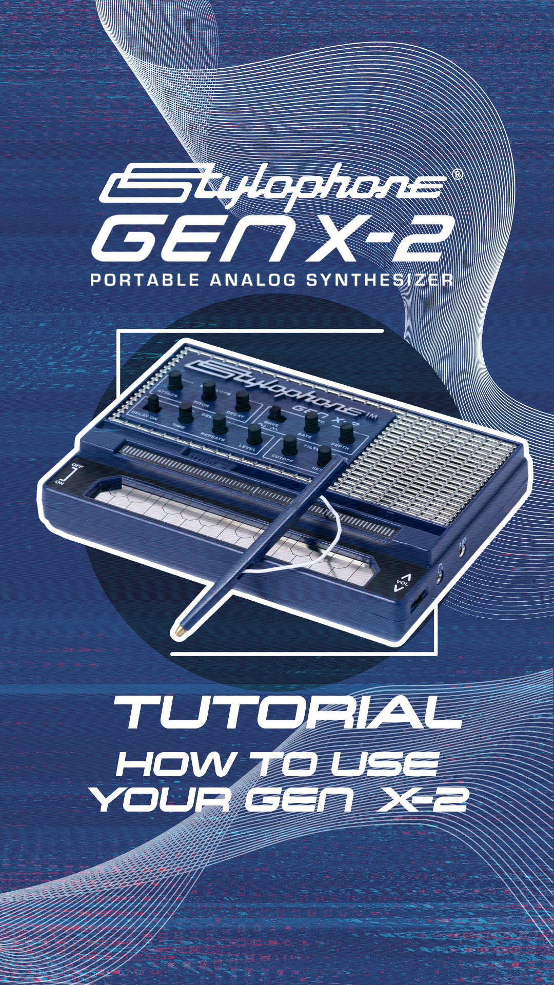 It's arrived! The #stylophone #genx2 has CV ins and outs so it can