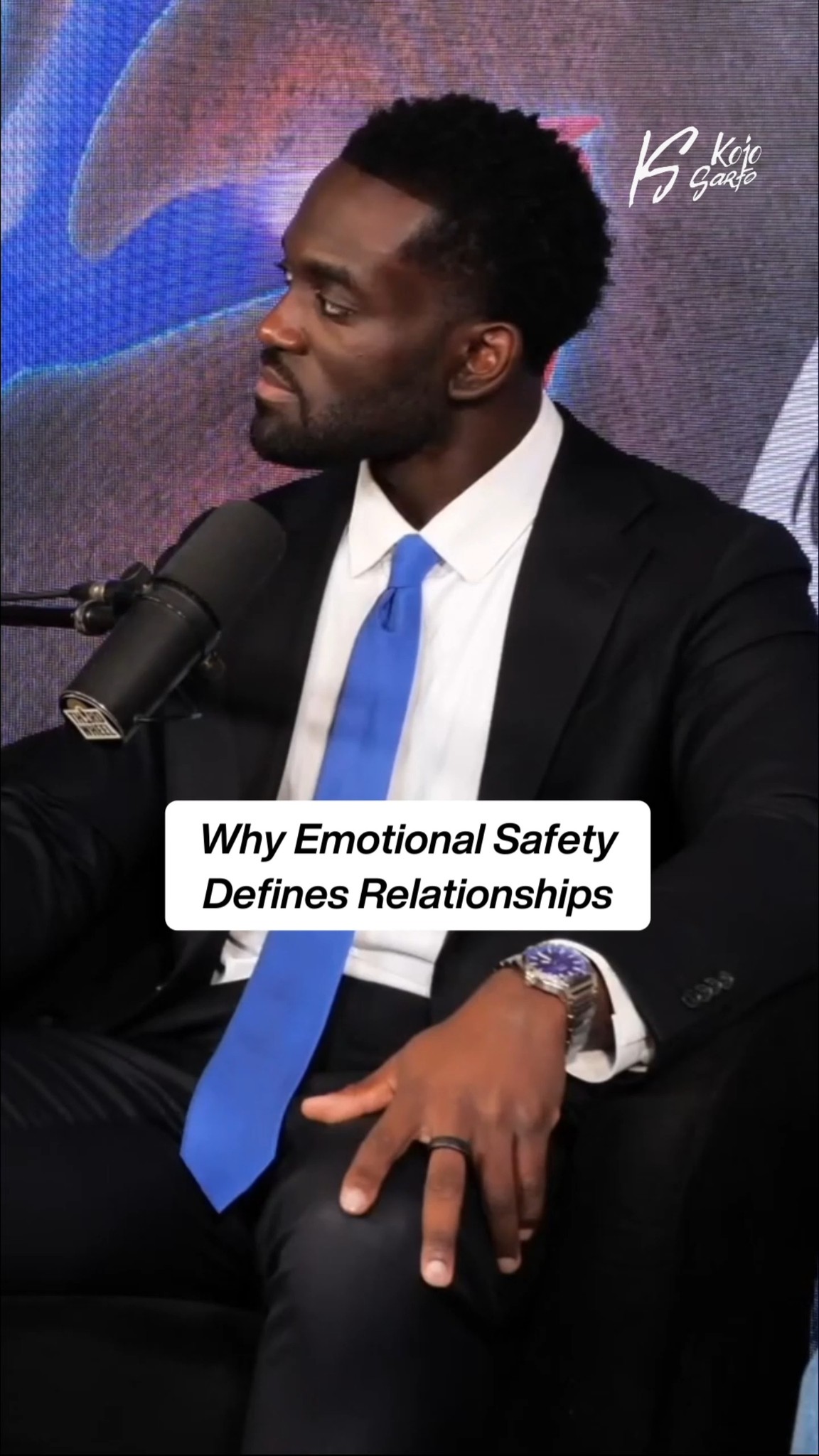 Kojo Sarfo - A partner who ignores tears creates an unsafe... | Facebook