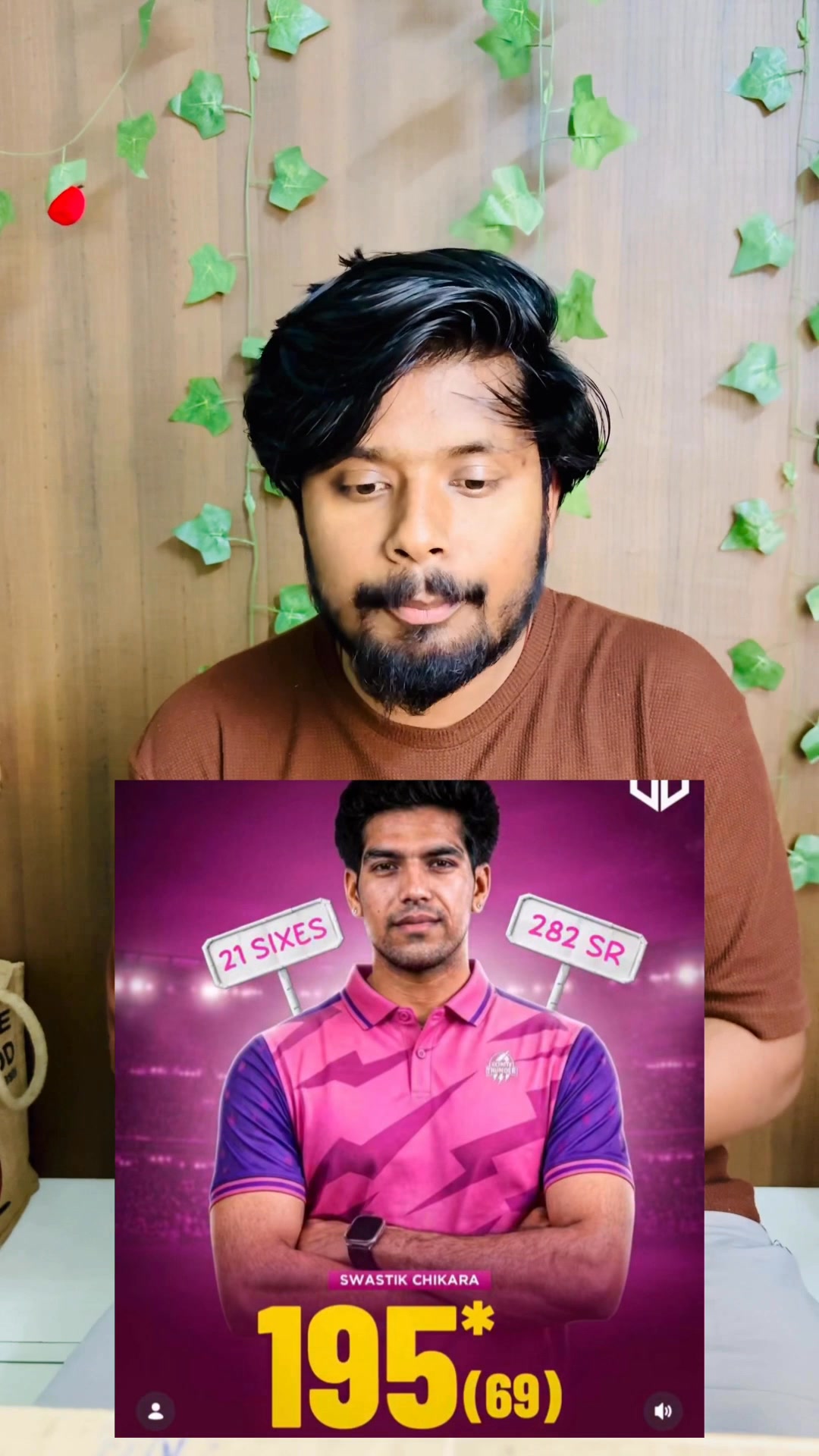 A carnage from Swastik Chikara! 🔥🥶 He smashes an unbeaten 195