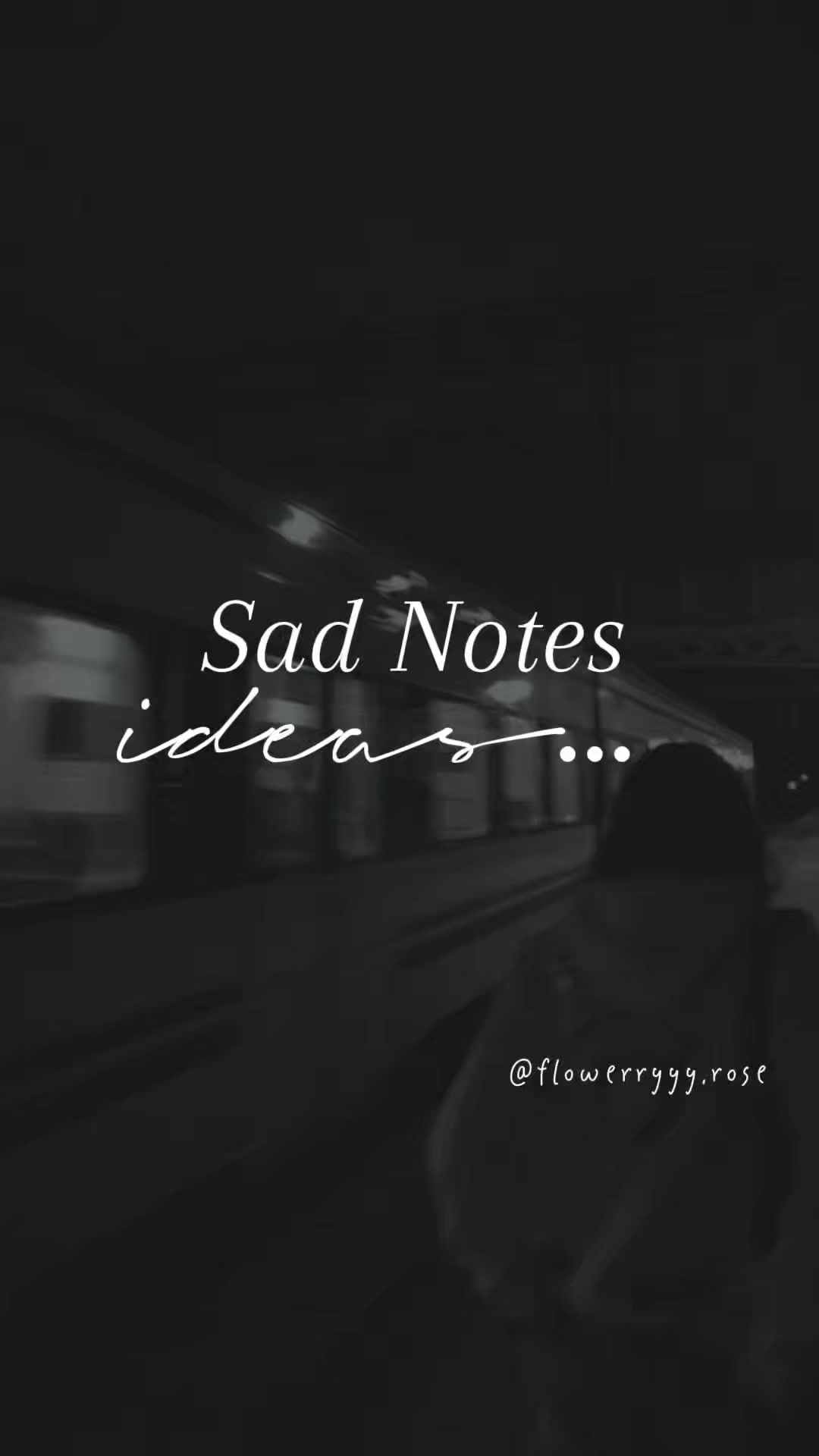 Sad notes ideas that makes you cry. ️‍🩹 | #fyp #painfulnotes #sadnotes ...