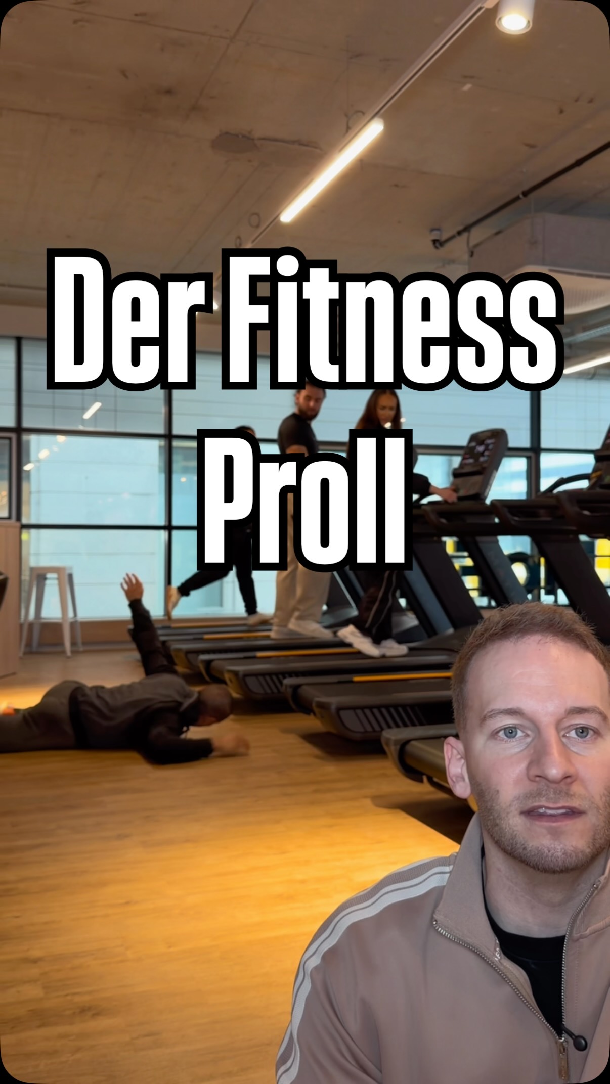 Ich reagiere auf Fitness Proll Anfänger von Zuhause 🏠 … Huch war ja ...