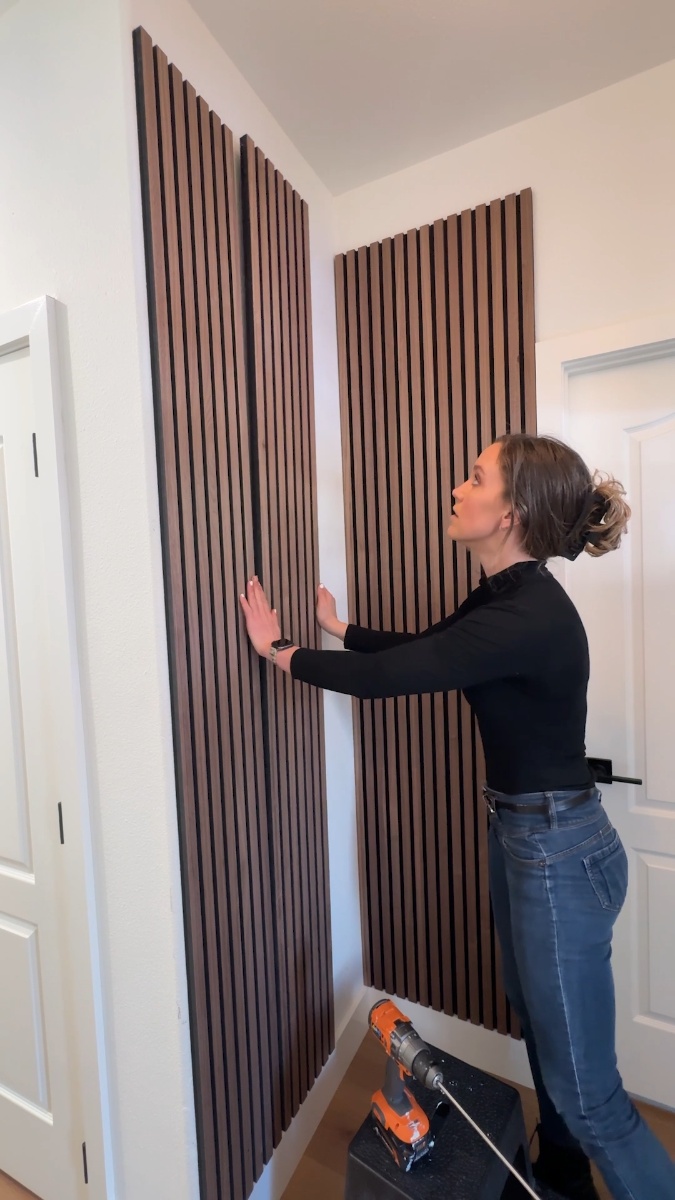 Make your space unique with Akupanel panels from WoodUpp! 🛠️ Easy ...