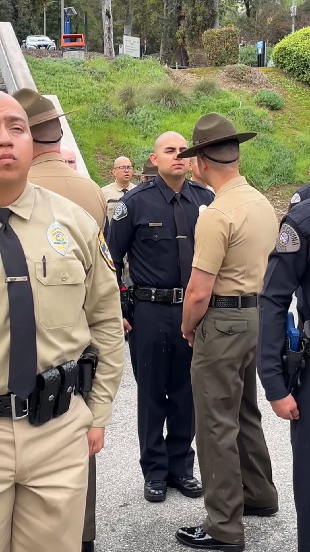 Yesterday, our staff attended the first formal inspection of police ...