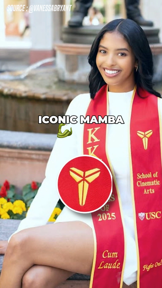 natalia bryant graduation dress just pulled off an incredible Mamba tribute at her USC graduation! 🎓 With a stunning and a special stole, she honored her dad, Kobe Bryant! 💜 #NataliaBryant #KobeBryant natalia bryant modeling photos