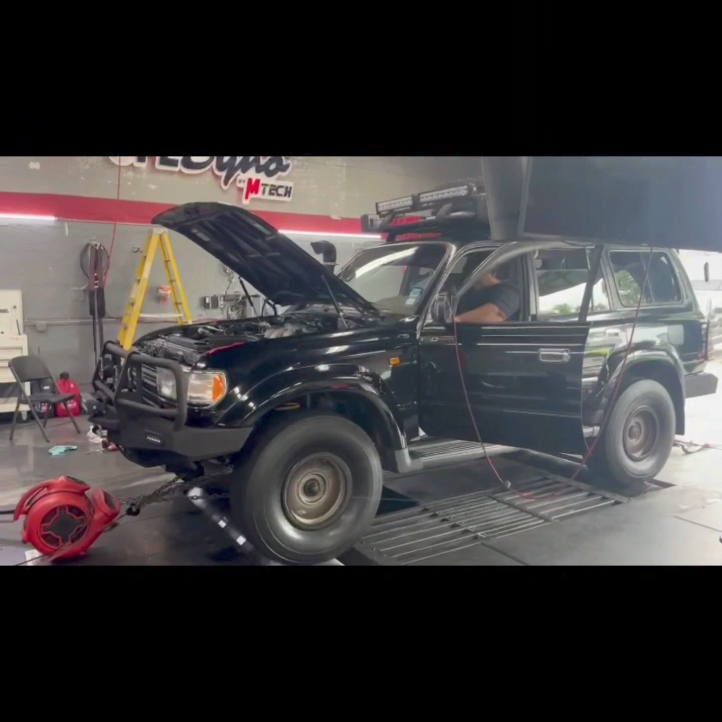 A turbocharged 80 series Toyota Landcruiser! Power 👉 384hp