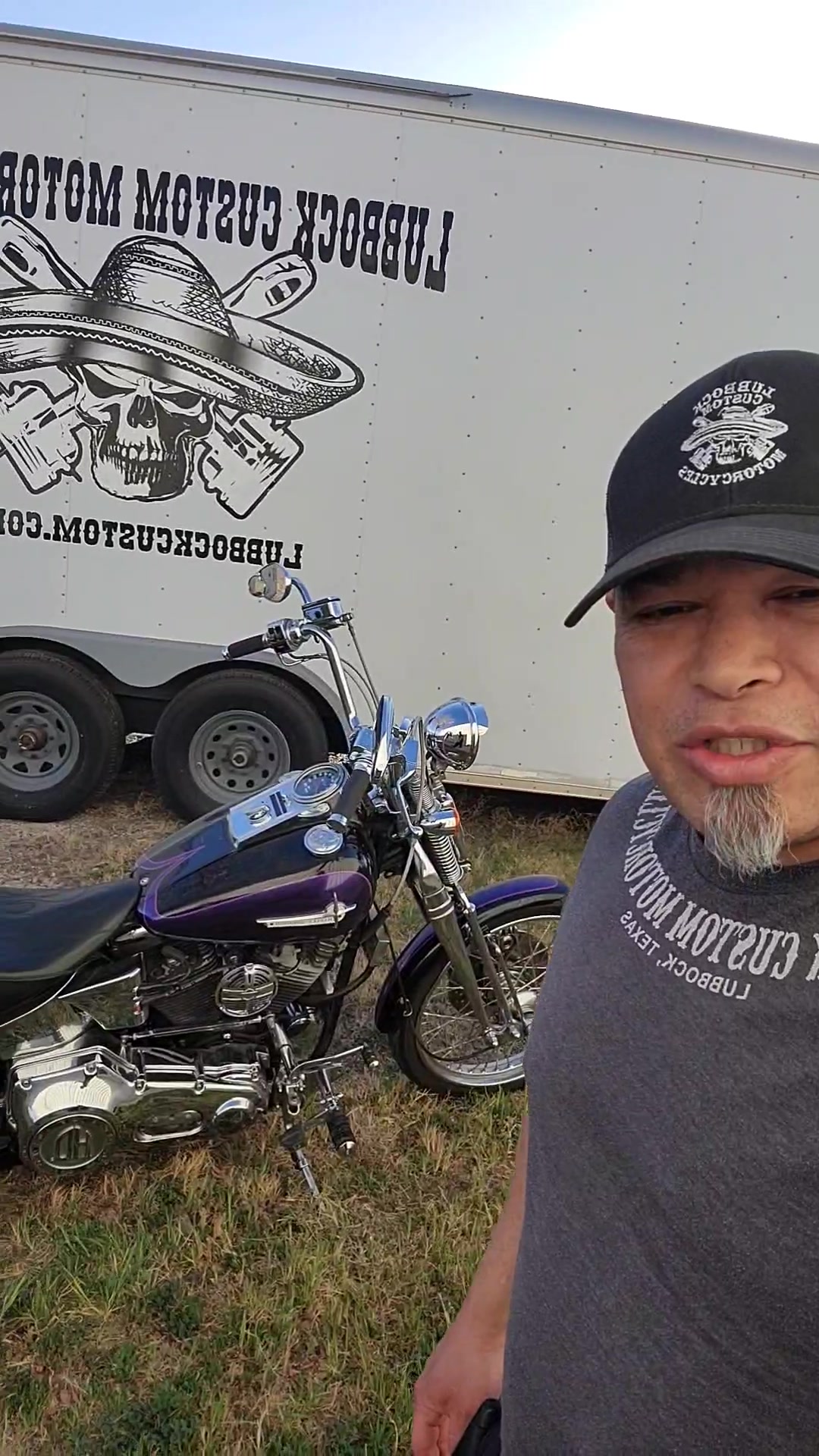 Lubbock - Finished up Billy's 97 #Roadking with Samson Cholo pipes ...