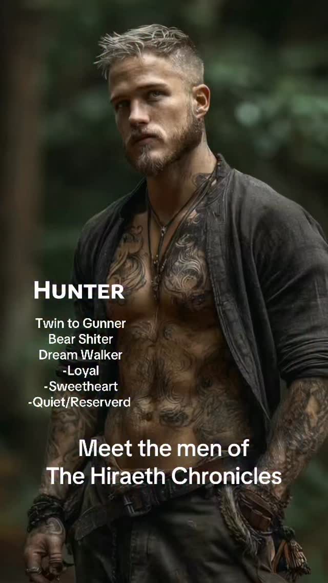 Meet the men of T.S. Kinley’s The Hiraeth Chronicles Hunter, 4th Son of ...