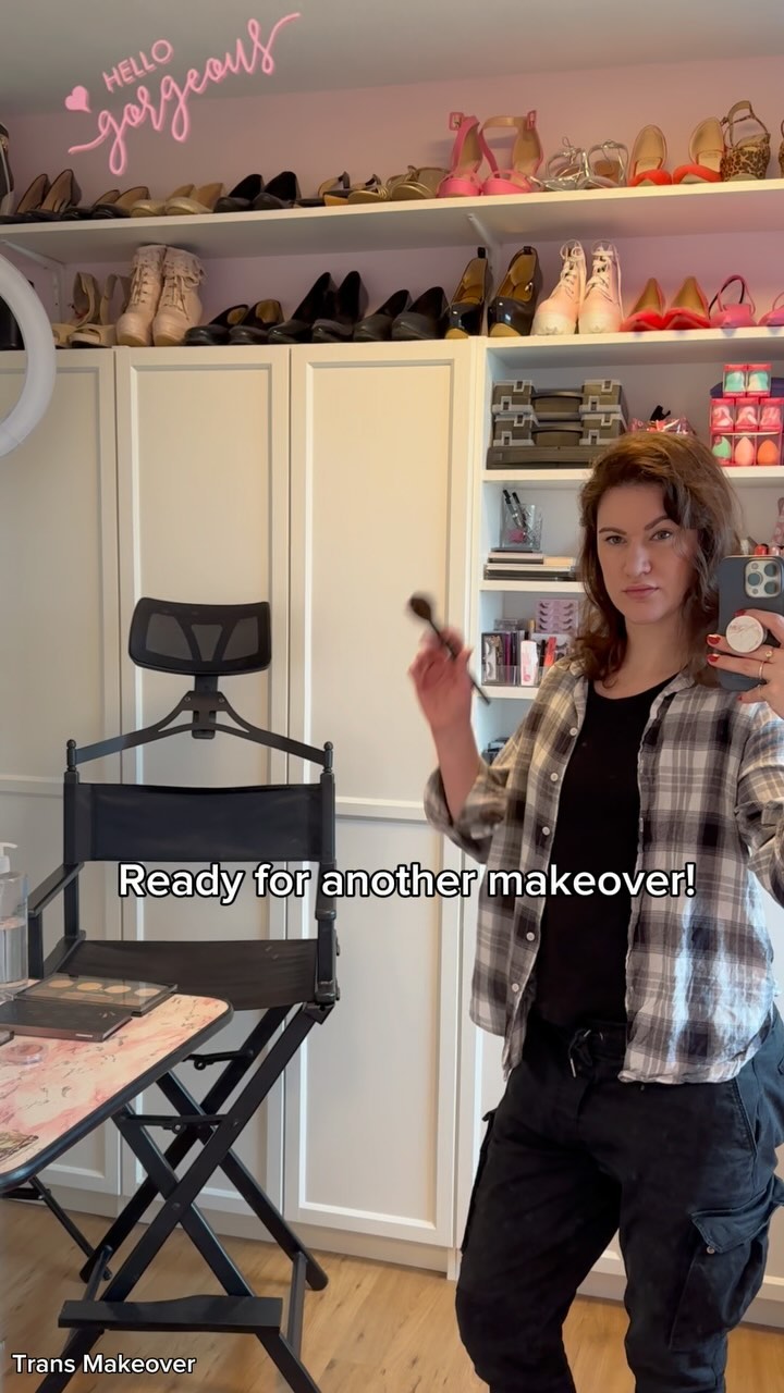 Makeover time! #transmakeover #transgendermakeover #transacademy #lgbtq ...