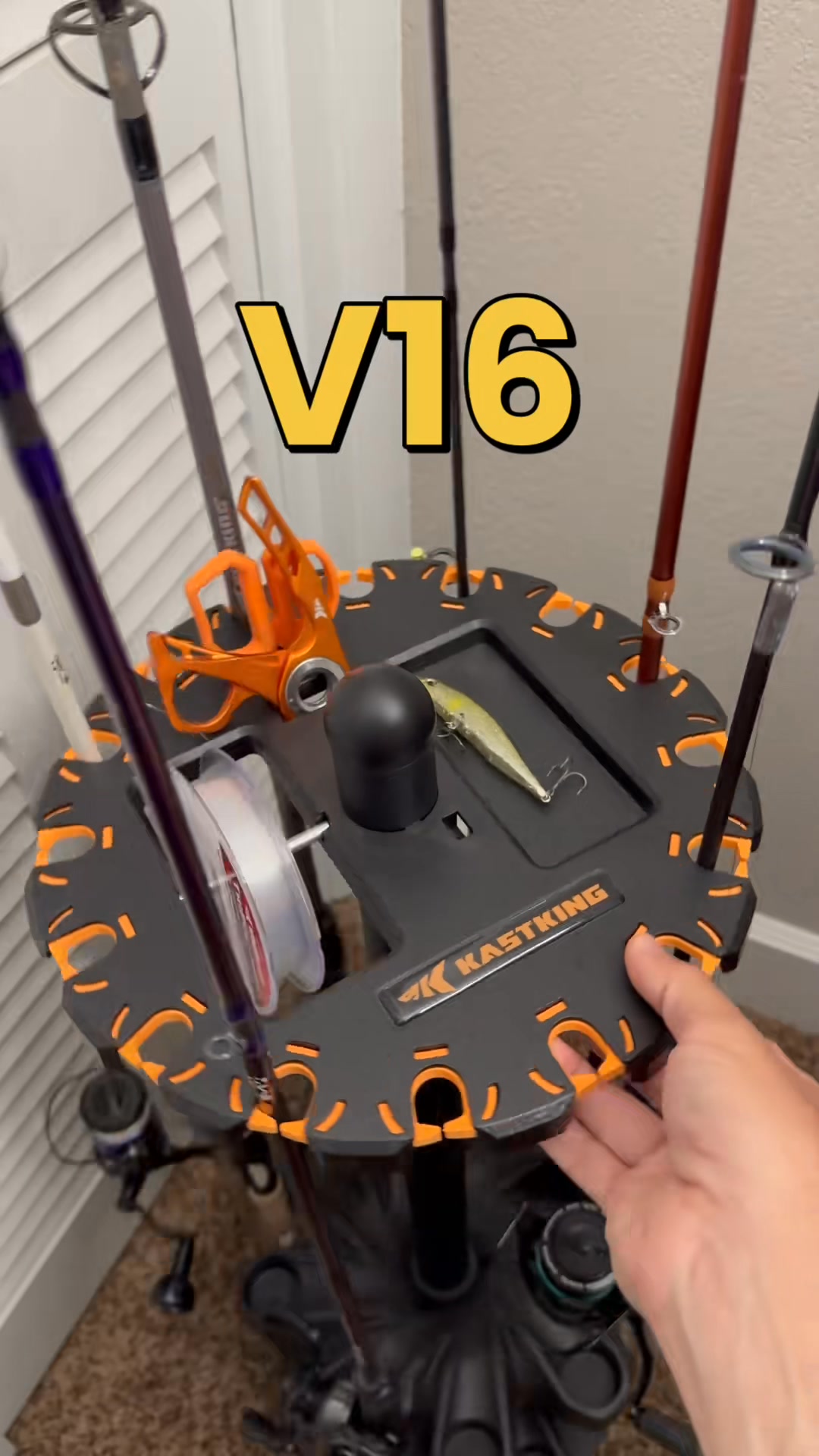Need to get organized? Check out the KastKing V16 Revolutionary Rod ...
