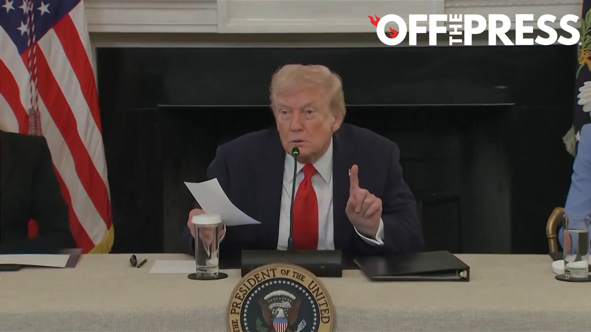 🚨BREAKING: President Trump says he received a note from Marco Rubio ...