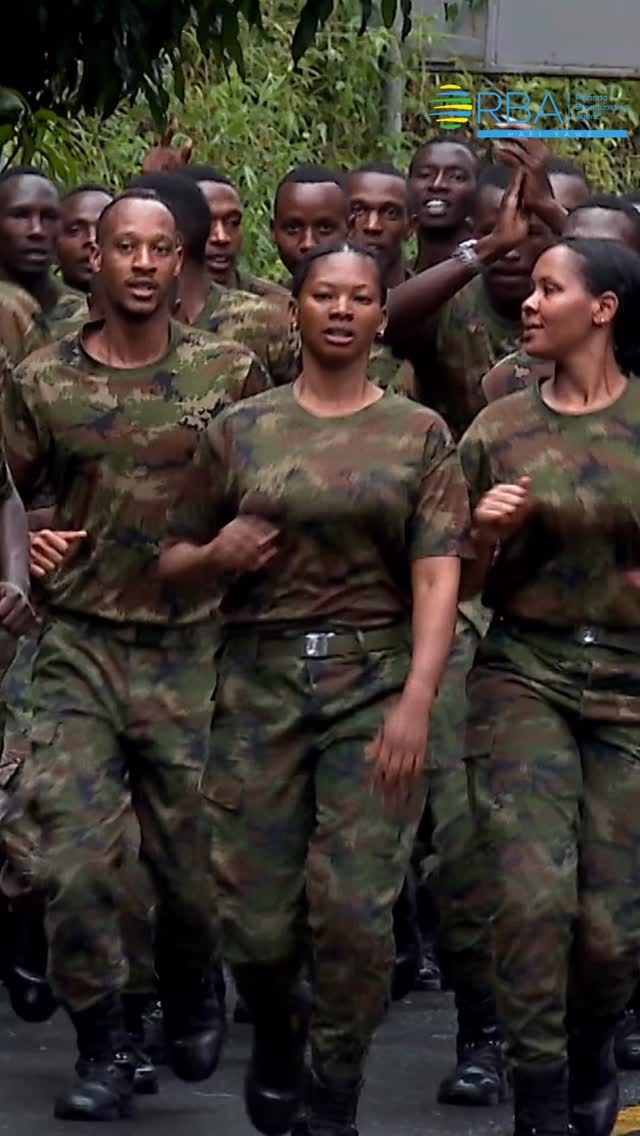 Sergeant Kaneza Christine and Corporal Nyiribambe Divine, members of ...