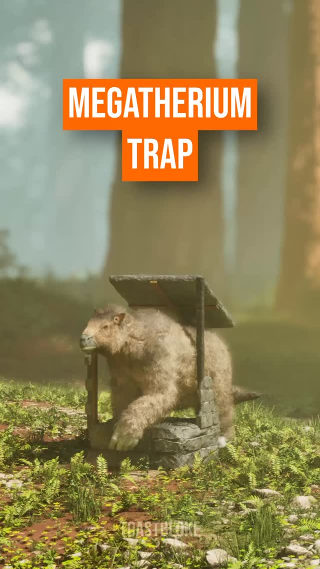 How to Build a Megatherium Trap in ARK: Survival Ascended! #ark # ...