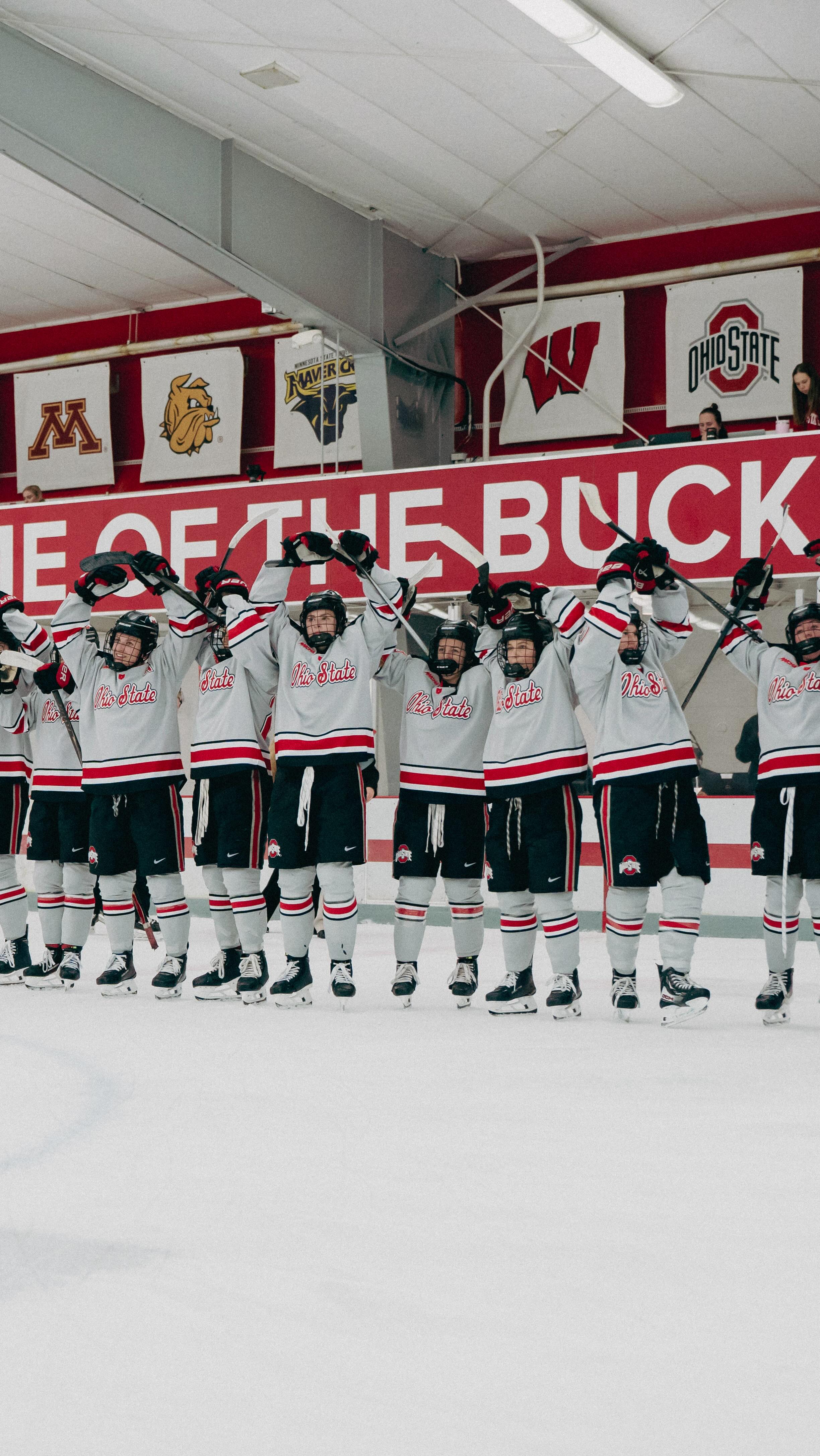 Another great weekend at home! Only two more series at the OSU Ice Rink ...
