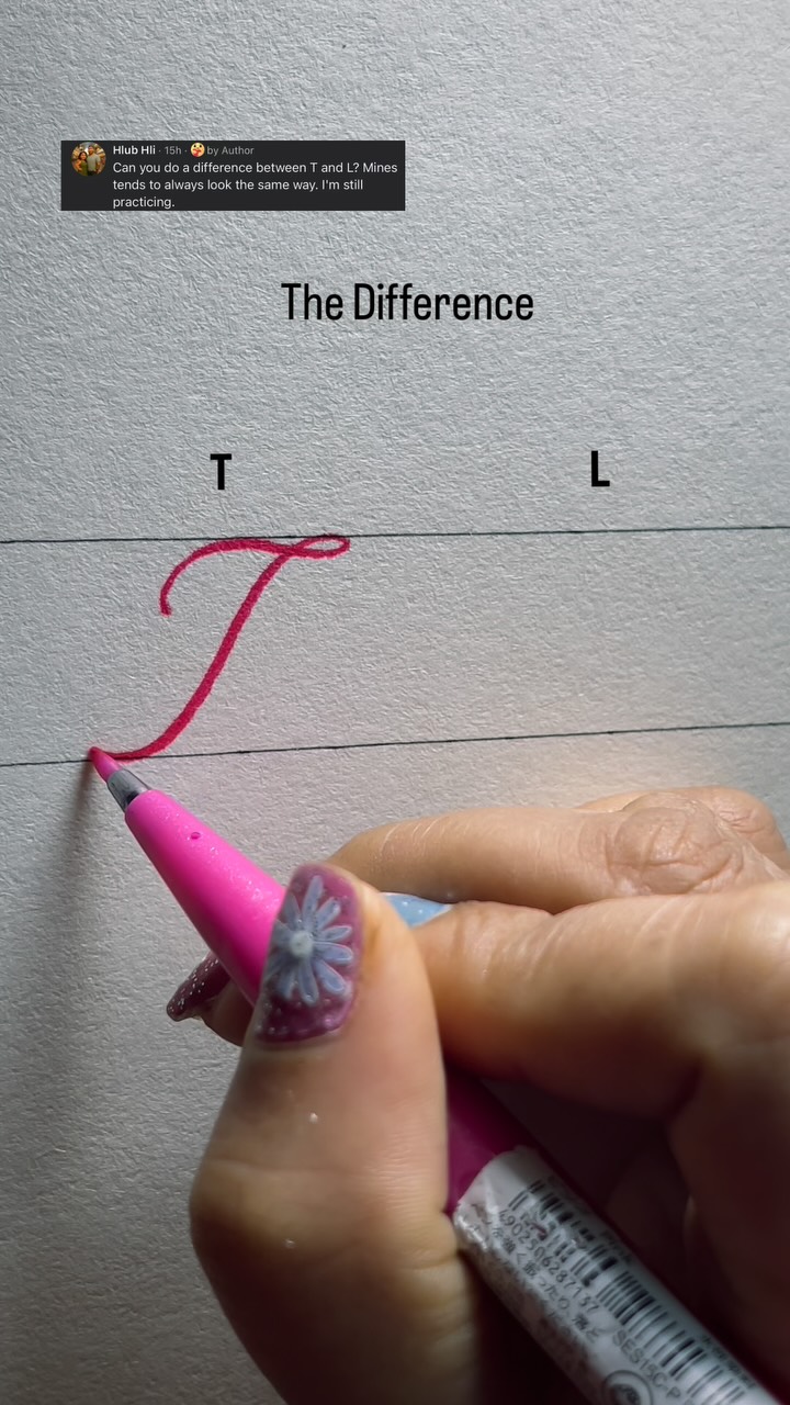 The Difference Between “T” & “L”🤔