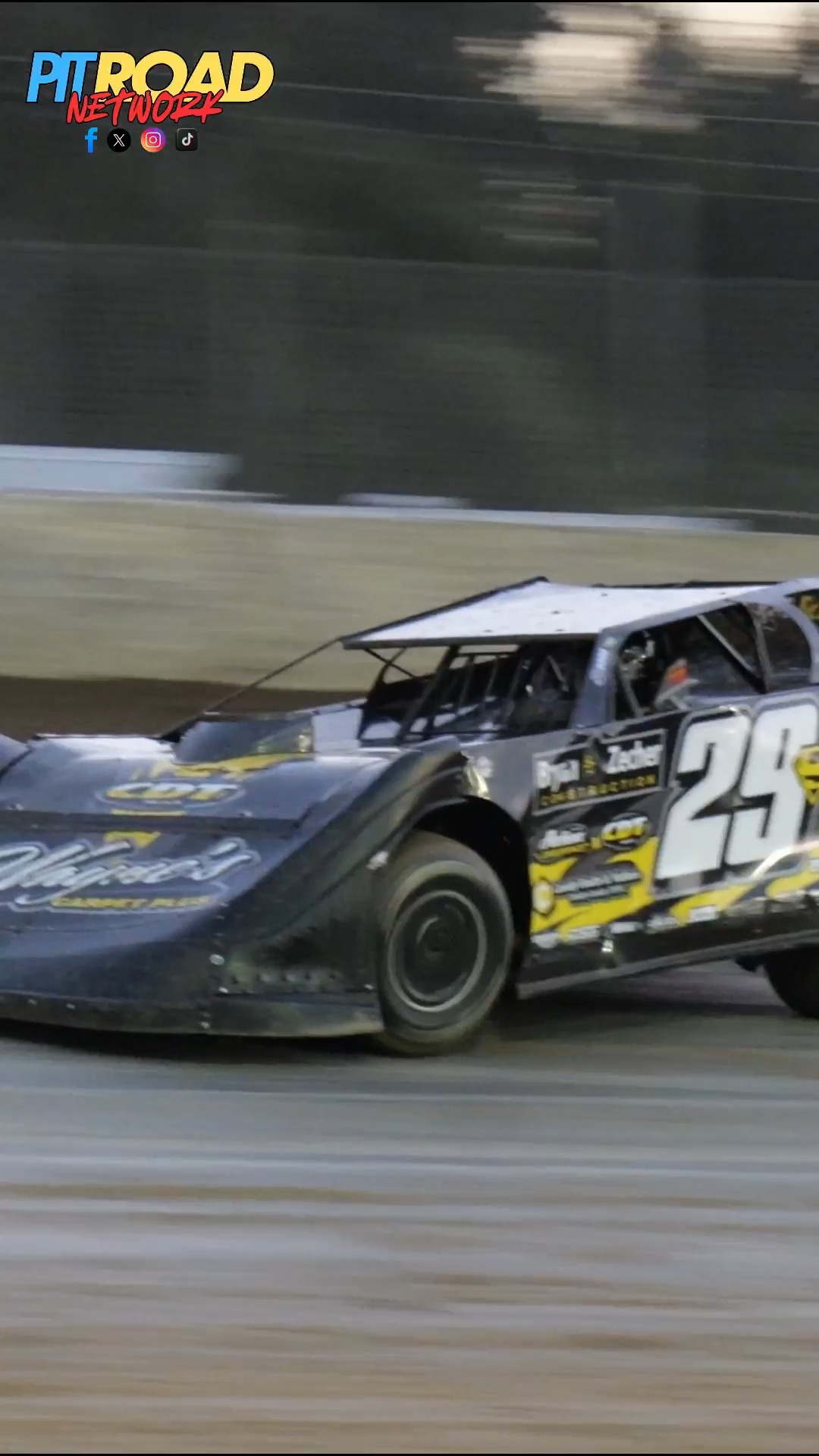 Cameron Saunders Motorsports Saunders in some heat race action from All ...