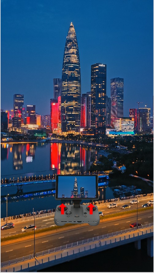 超有質感的藍調時刻城市航拍運鏡，4招立刻學會！🌃💭 #mavic4pro 配合旋轉螢幕秒切直拍的 #djircpro2，從此告別建築拍攝苦手 ...