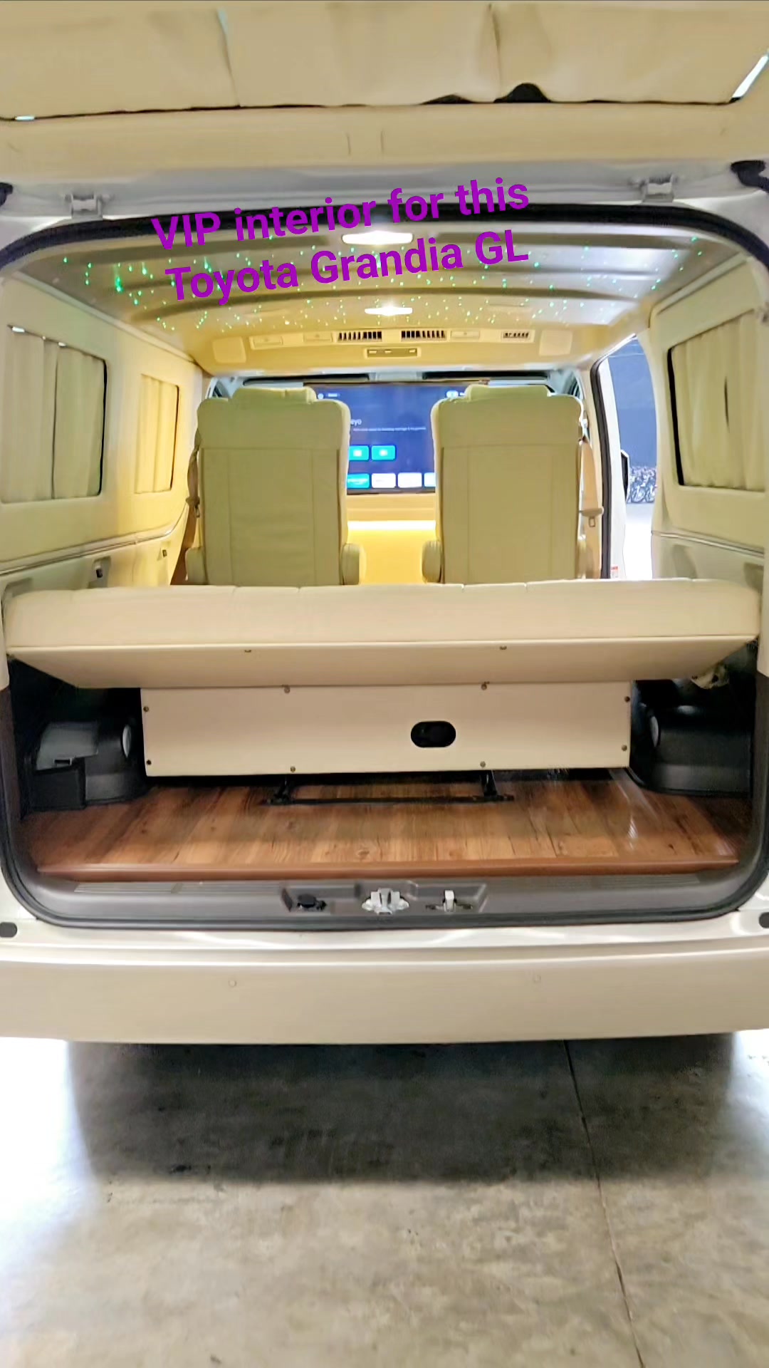 VIP interior for this Toyota Grandia GL | J and JC Autoleatherseats ...