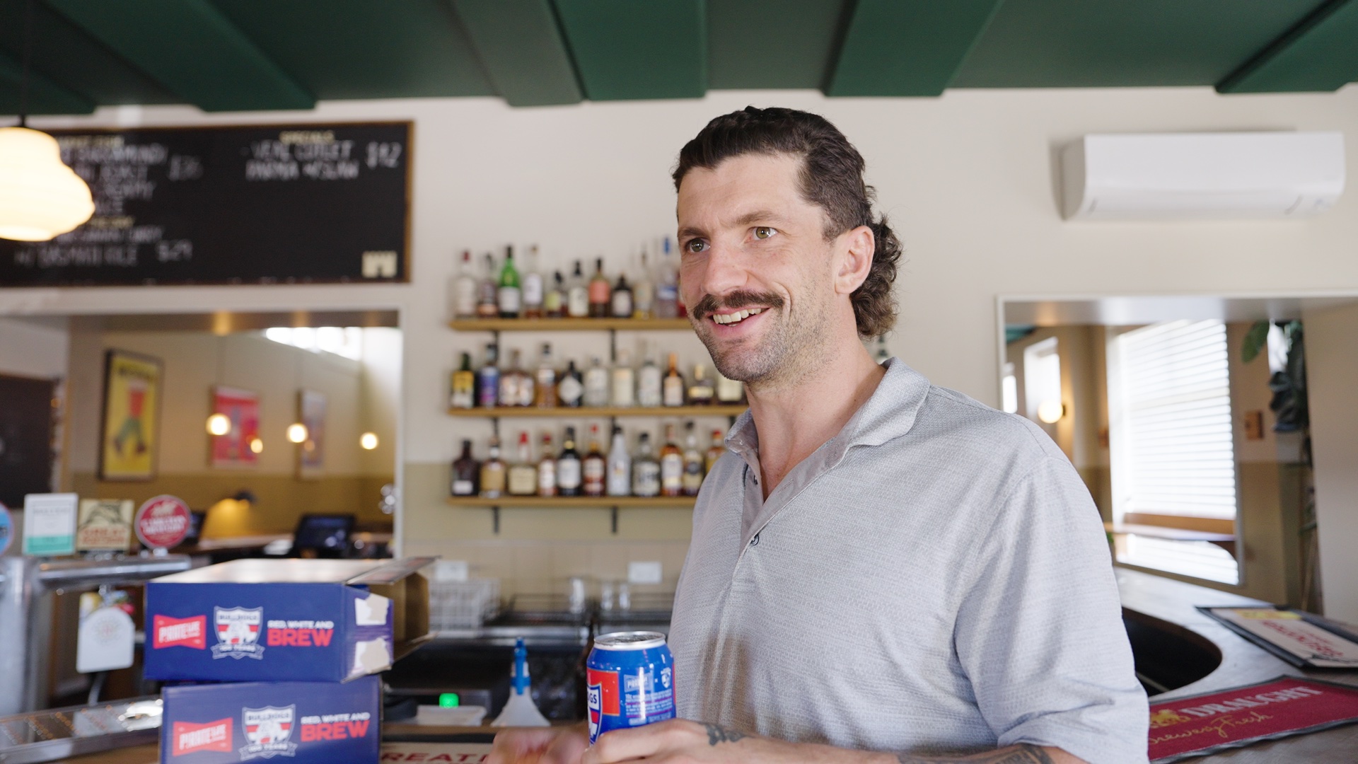 Red, White & Brew. Through and through. The Western Bulldogs x Pirate ...