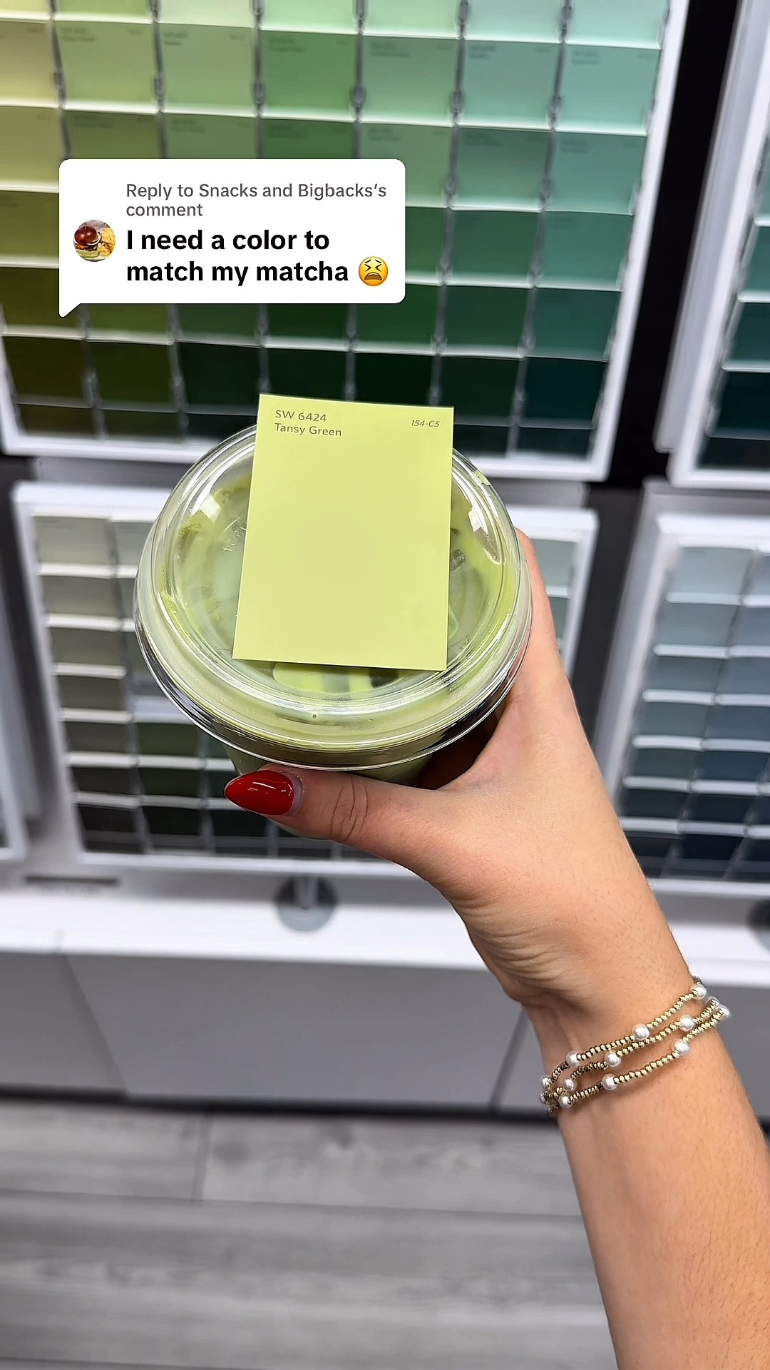 Matcha match = Tansy Green SW 6424 | Sherwin-Williams