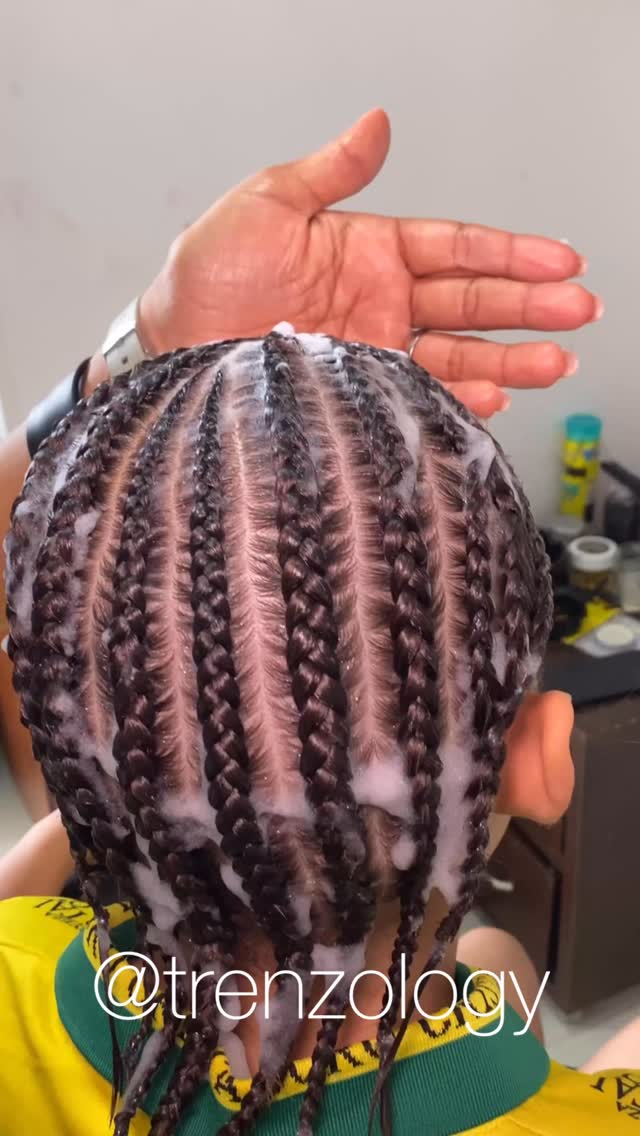 🧡CORN ROWS PARA HOMBRE🧡 Trenzas con diseño personalizado que reflejan ...