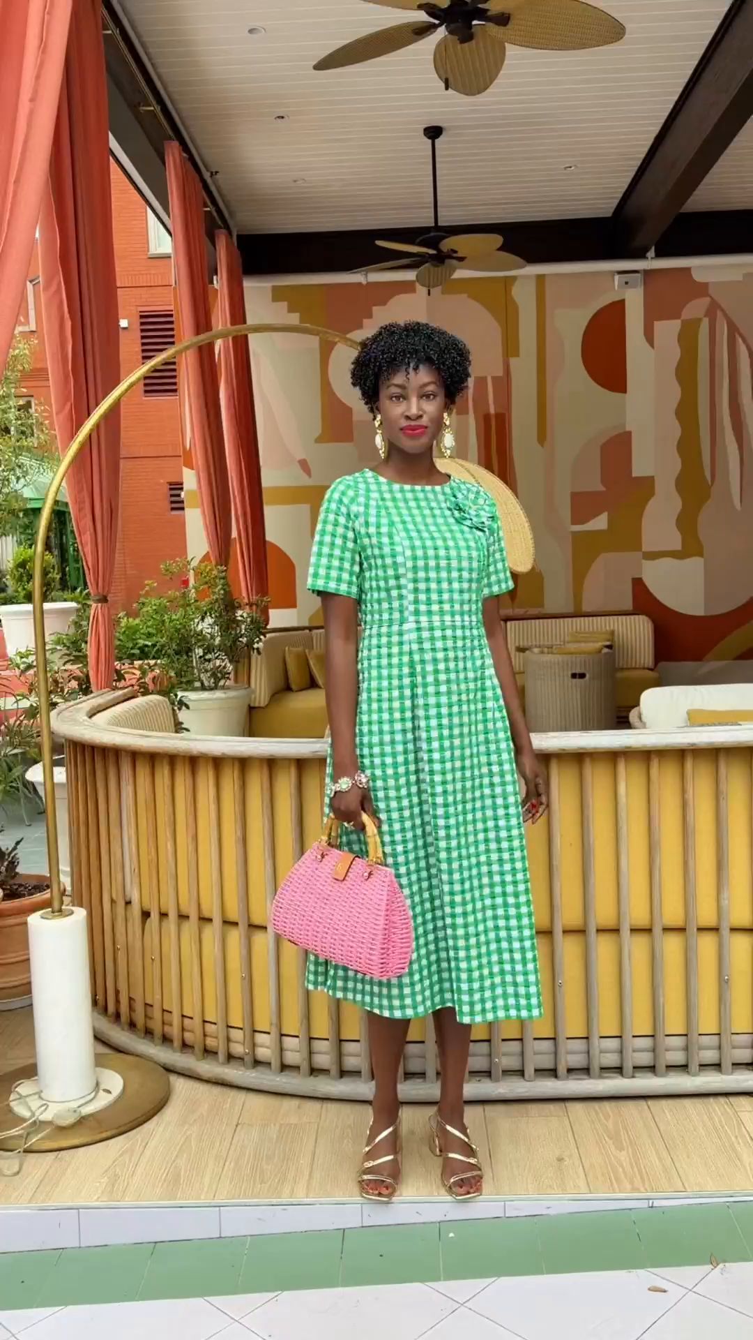 frances valentine green dress Spinning straight into summer. | cardigan