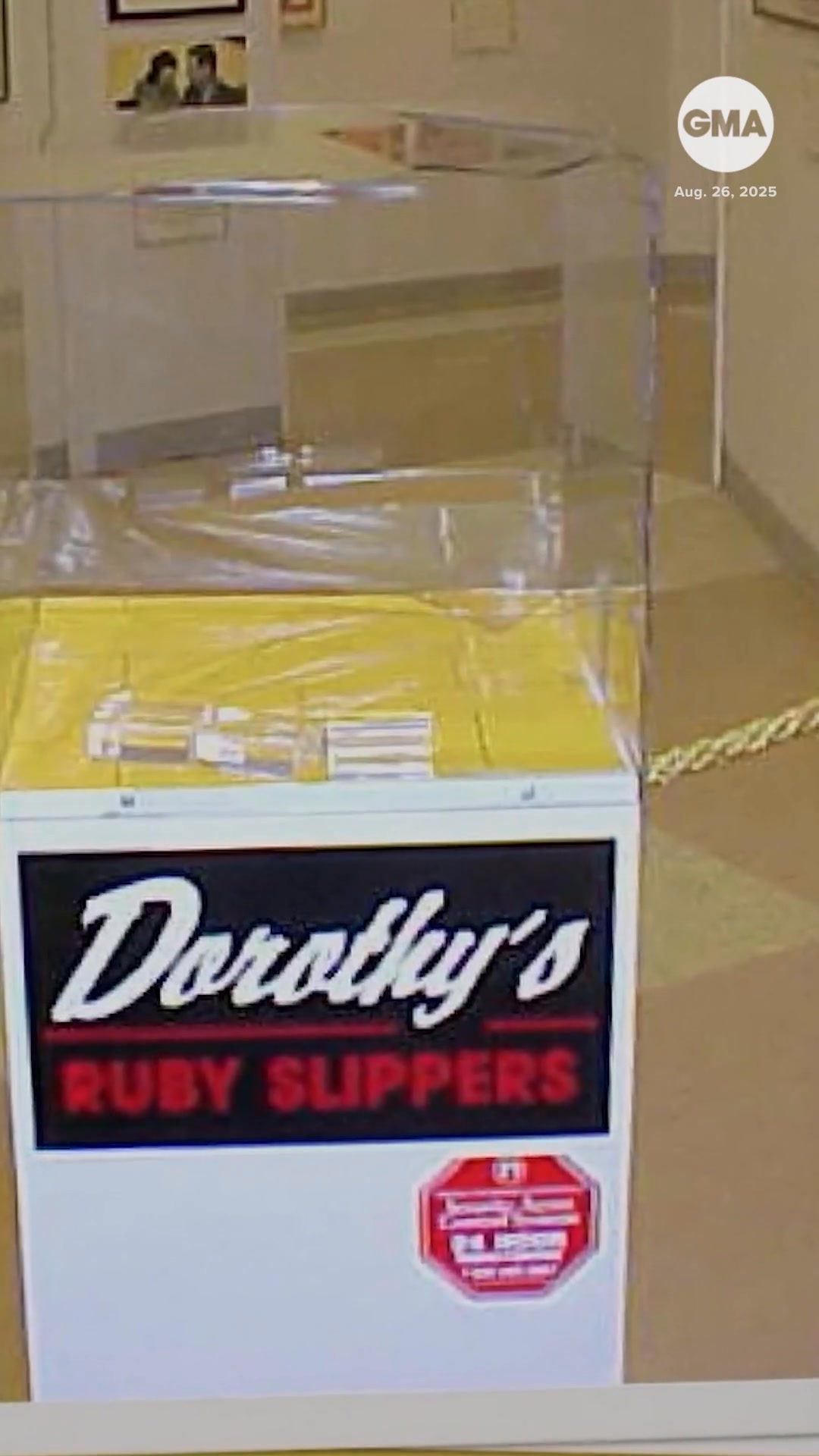 The original ruby slippers from The Wizard of Oz were stolen in one of ...