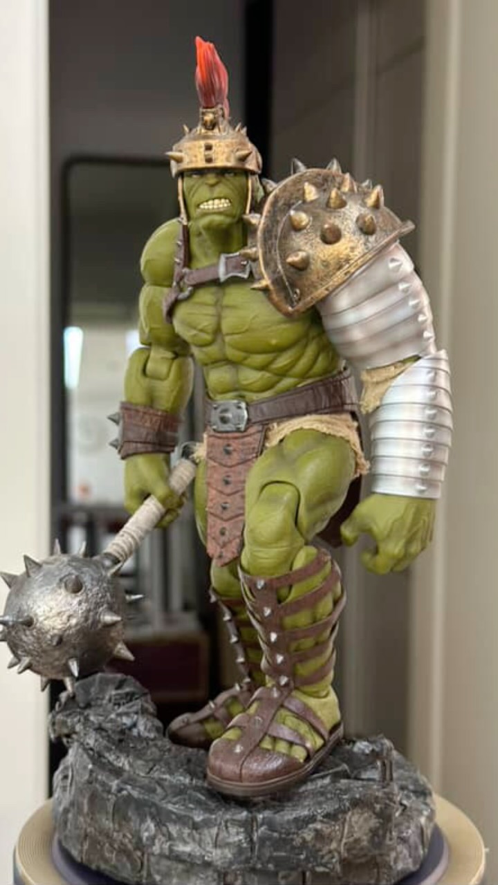 6 Inch+ 1/12 Green Scar Action Figure (GS001) Prototype In hand